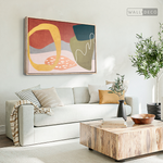 Cargar imagen en el visor de la galería, Cuadro Abstracto Minimalista Optimismo Cálido