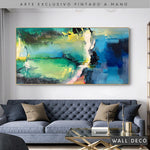 Cargar imagen en el visor de la galería, Arte Pintado a Mano Gema Horizontal