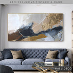 Cargar imagen en el visor de la galería, Arte Pintado a Mano Montañas de Color Horizontal