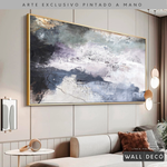 Cargar imagen en el visor de la galería, Arte Pintado a Mano Átomos de Mar Horizontal