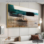 Cargar imagen en el visor de la galería, Arte Pintado a Mano Utopia Horizontal