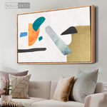 Cargar imagen en el visor de la galería, Cuadro Abstracto Minimalista Simetria Lineal