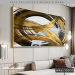 Cargar imagen en el visor de la galería, Arte Pintado a Mano Aura de Abundancia Horizontal