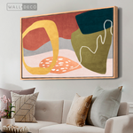 Cargar imagen en el visor de la galería, Cuadro Abstracto Minimalista Optimismo Cálido