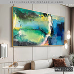 Cargar imagen en el visor de la galería, Arte Pintado a Mano Gema Horizontal