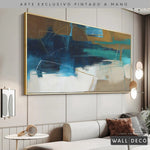 Cargar imagen en el visor de la galería, Arte Pintado a Mano Estuario Magno Horizontal