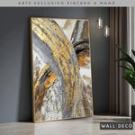 Cargar imagen en el visor de la galería, Arte Pintado a Mano Vientos de Abundancia Vertical