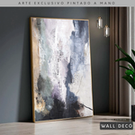 Cargar imagen en el visor de la galería, Arte Pintado a Mano Átomos de Mar Vertical