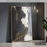 Cargar imagen en el visor de la galería, Arte Pintado a Mano Ritmo Nocturno Vertical