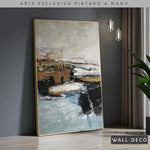 Cargar imagen en el visor de la galería, Arte Pintado a Mano Contrastes De Pensamiento Vertical