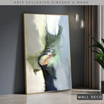 Cargar imagen en el visor de la galería, Arte Pintado a Mano Pensamiento Musical Vertical