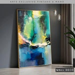 Cargar imagen en el visor de la galería, Arte Pintado a Mano Gema Vertical