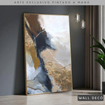 Cargar imagen en el visor de la galería, Arte Pintado a Mano Montañas de Color Vertical