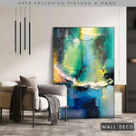 Cargar imagen en el visor de la galería, Arte Pintado a Mano Gema Vertical