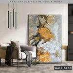 Cargar imagen en el visor de la galería, Arte Pintado a Mano Terracota Vertical