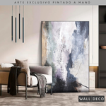 Cargar imagen en el visor de la galería, Arte Pintado a Mano Átomos de Mar Vertical