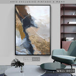 Cargar imagen en el visor de la galería, Arte Pintado a Mano Montañas de Color Vertical