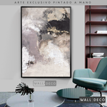 Cargar imagen en el visor de la galería, Arte Pintado a Mano Desierto Místico Vertical