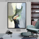 Cargar imagen en el visor de la galería, Arte Pintado a Mano Pensamiento Musical Vertical