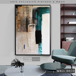 Cargar imagen en el visor de la galería, Arte Pintado a Mano Utopia Vertical