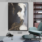 Cargar imagen en el visor de la galería, Arte Pintado a Mano Ritmo Nocturno Vertical