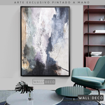 Cargar imagen en el visor de la galería, Arte Pintado a Mano Átomos de Mar Vertical