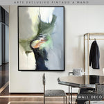 Cargar imagen en el visor de la galería, Arte Pintado a Mano Pensamiento Musical Vertical