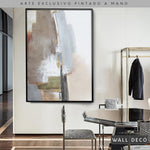 Cargar imagen en el visor de la galería, Arte Pintado a Mano Naturaleza Estructural Vertical