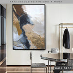 Cargar imagen en el visor de la galería, Arte Pintado a Mano Montañas de Color Vertical