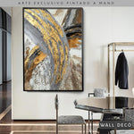 Cargar imagen en el visor de la galería, Arte Pintado a Mano Vientos de Abundancia Vertical