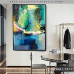 Cargar imagen en el visor de la galería, Arte Pintado a Mano Gema Vertical