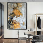 Cargar imagen en el visor de la galería, Arte Pintado a Mano Terracota Vertical