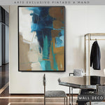 Cargar imagen en el visor de la galería, Arte Pintado a Mano Estuario Magno Vertical