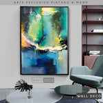 Cargar imagen en el visor de la galería, Arte Pintado a Mano Gema Vertical