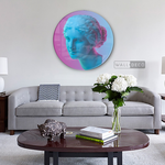 Cargar imagen en el visor de la galería, Cuadro Circular Artemisa