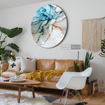 Cargar imagen en el visor de la galería, Cuadro Circular Mármol