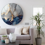 Cargar imagen en el visor de la galería, Cuadro Circular Fluido Abstracto Oxford