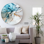 Cargar imagen en el visor de la galería, Cuadro Circular Mármol