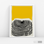 Cargar imagen en el visor de la galería, Cuadro Abstracto Amarillo