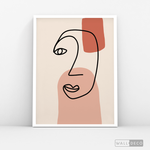 Cargar imagen en el visor de la galería, Cuadro Rostros Abstractos Cleo