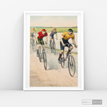 Cargar imagen en el visor de la galería, Cuadro Arte Vintage Bikes