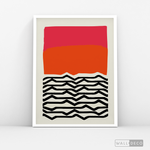 Cargar imagen en el visor de la galería, Cuadro Abstracto Rojo