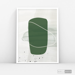 Cargar imagen en el visor de la galería, Cuadro Abstracto Nórdico Trazos Tres