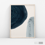 Cargar imagen en el visor de la galería, Cuadro Abstracto Serenidad en Azul