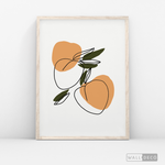 Cargar imagen en el visor de la galería, Cuadro Minimalista Durazno