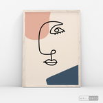 Cargar imagen en el visor de la galería, Cuadro Rostros Abstractos Carla