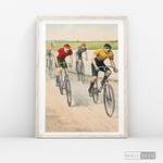Cargar imagen en el visor de la galería, Cuadro Arte Vintage Bikes