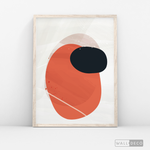 Cargar imagen en el visor de la galería, Cuadro Abstracto Nórdico Trazos Uno