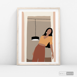 Cargar imagen en el visor de la galería, Cuadro Mulata La Mantilla