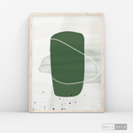 Cargar imagen en el visor de la galería, Cuadro Abstracto Nórdico Trazos Tres